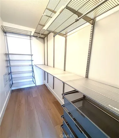 Walk-In Closet with Built-Ins
