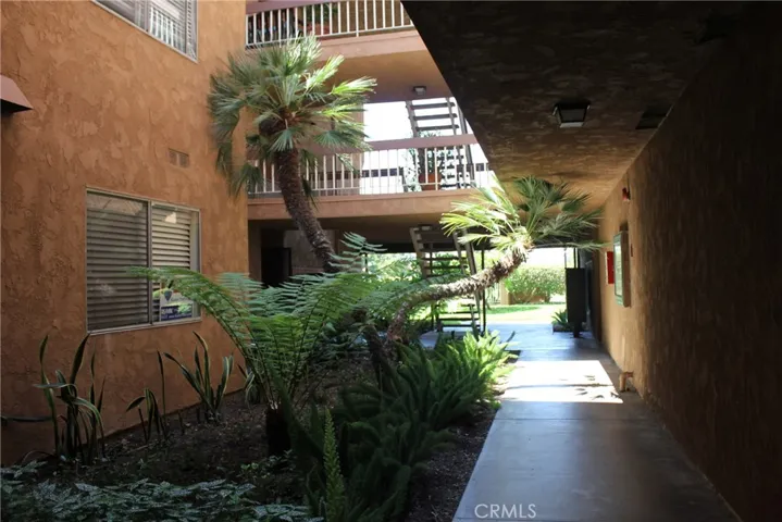 Another view of the beautiful entry walkway
