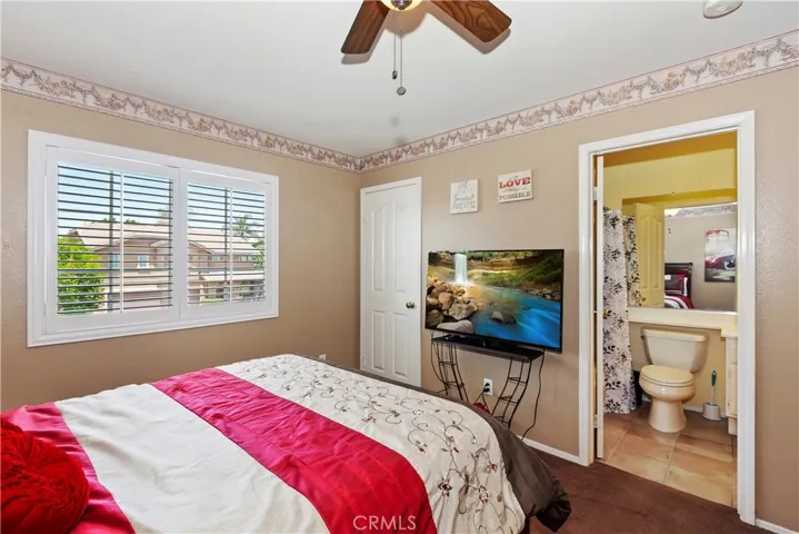 3rd bedroom also has its own access to the hallway bathroom.