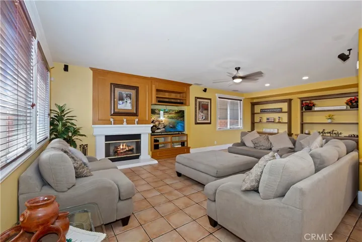 Family Room with Fireplace