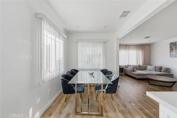 Front house dining area