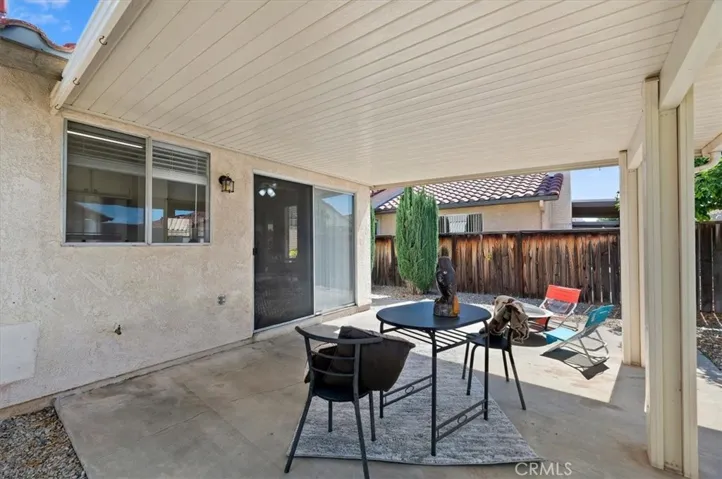 Covered Patio in Back