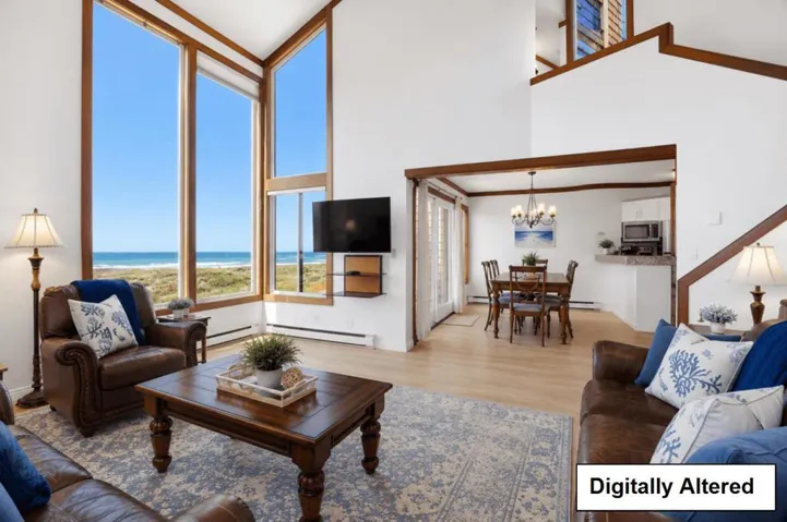 some decor virtually staged