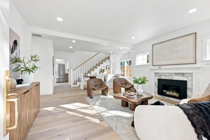 Living Room with Fireplace
