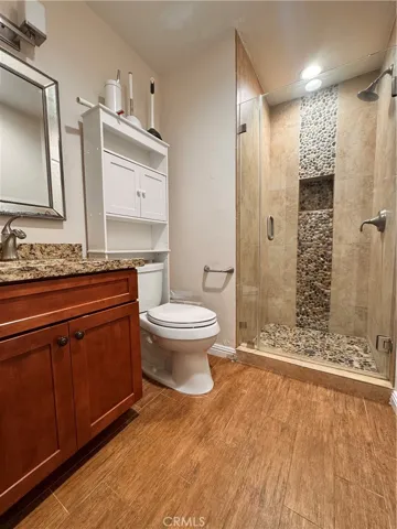 First bathroom with shower