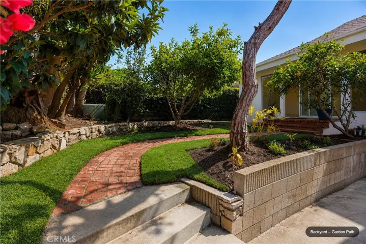 Backyard - Garden Path