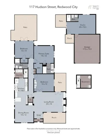117 Hudson Street, Redwood City, California 94062