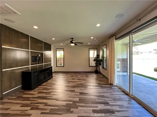 family room to backyard