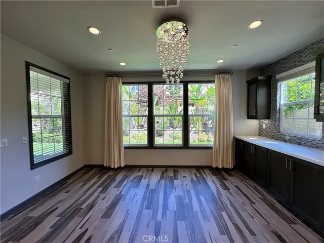 Dinner area