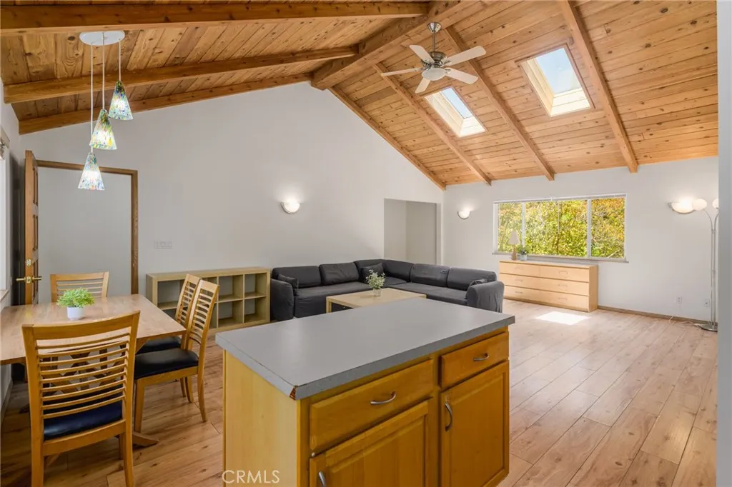 beautiful vaulted ceilings
