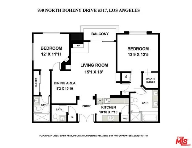 930 N Doheny Drive 317, West Hollywood, California 90069