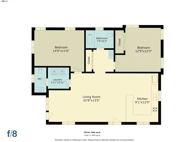 311 Dana Street ADU floor Plan.