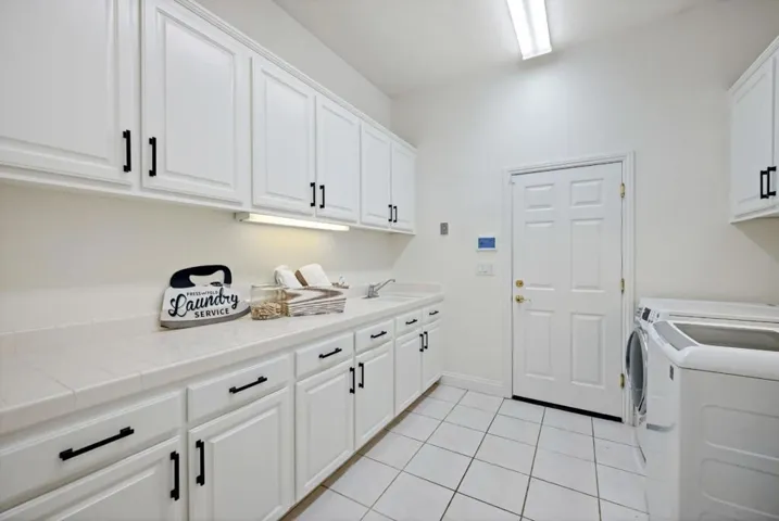 Laundry Room with Access to Garage