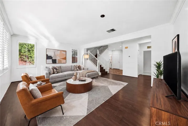 Living Room Virtually Staged