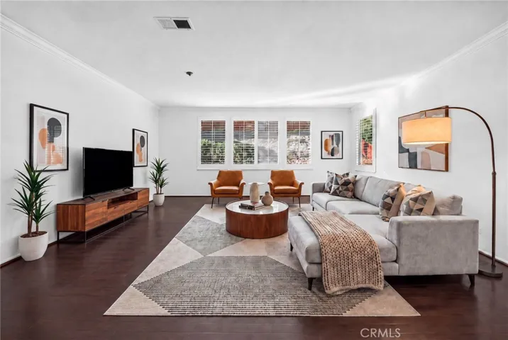 Living Room Virtually Staged