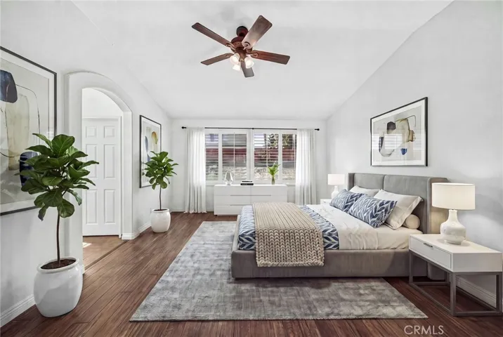 Primary Bedroom Virtually Staged
