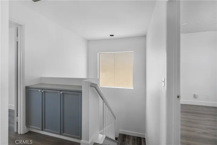 third floor stairs down and storage