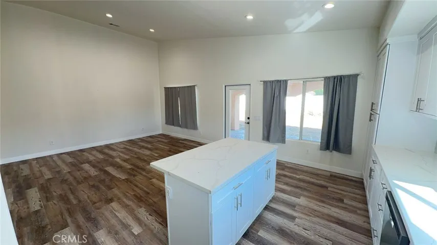 Kitchen and family Room