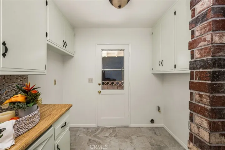 laundry area