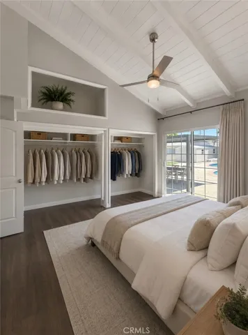 Virtually Staged Primary Bedroom Alternative View