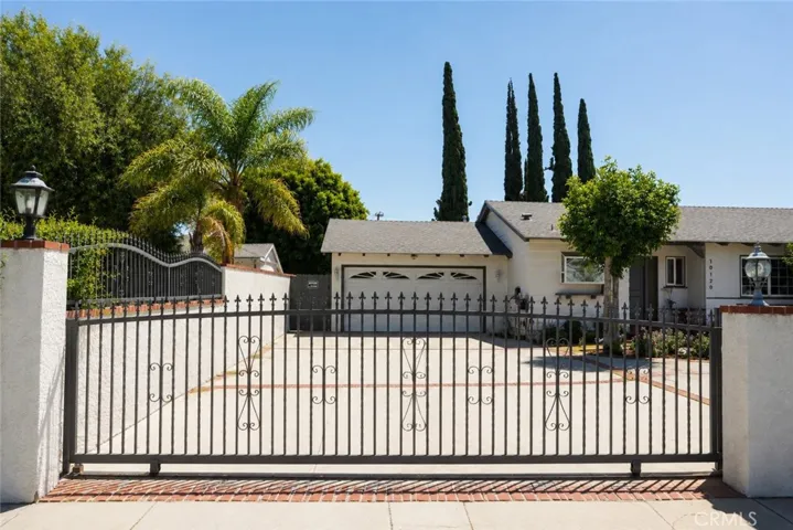 Gated Front Entrance