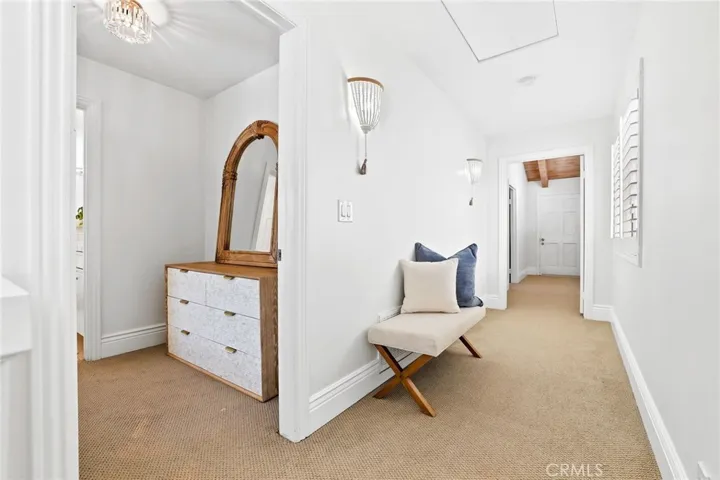 Hall to second primary suite