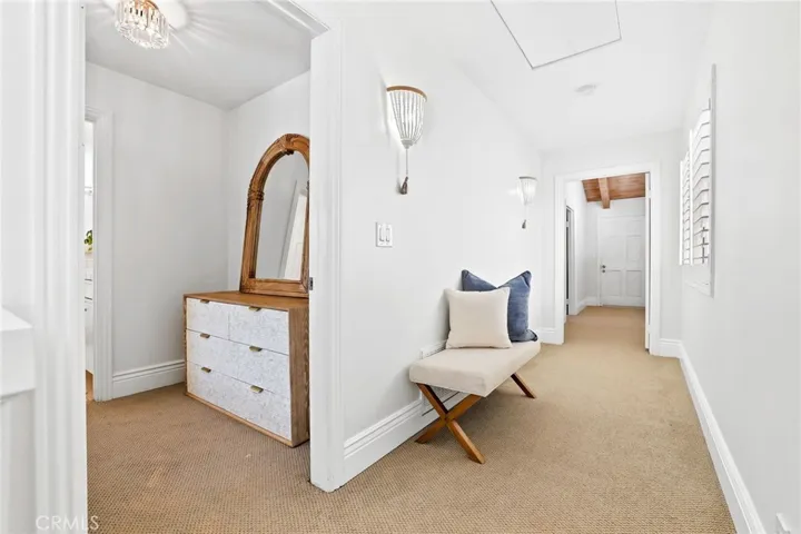 Hall to second primary suite