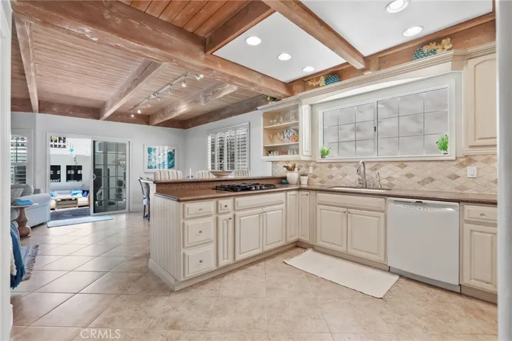 Kitchen looking towards back yard