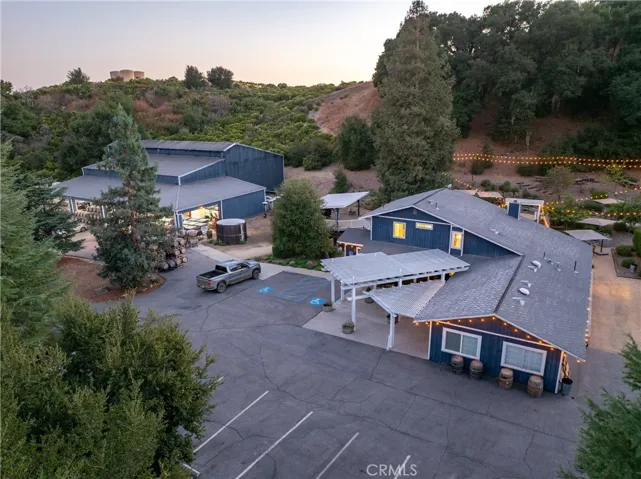 Overview of the Tasting Room and Winery.