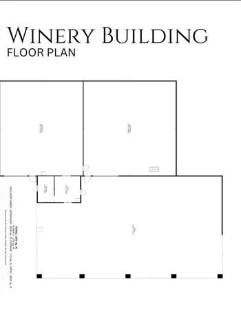 Winery Floor Plan