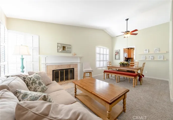 Enter into the Living Room and Dining