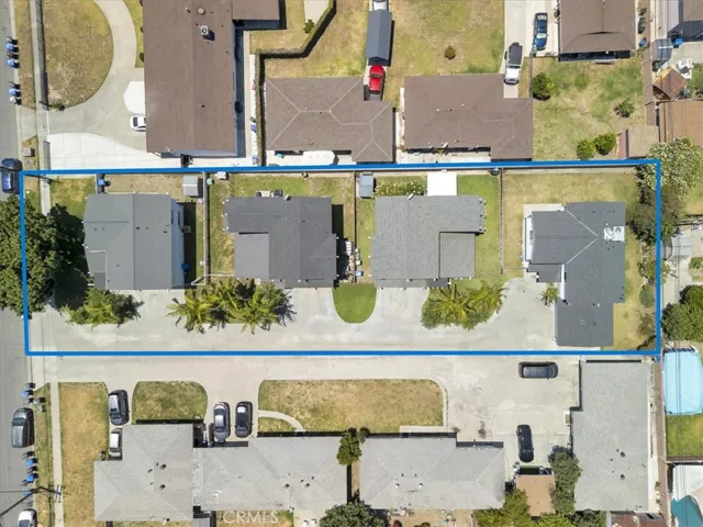 Four SFR-D two-story homes with attached garages and private entrances and yards.