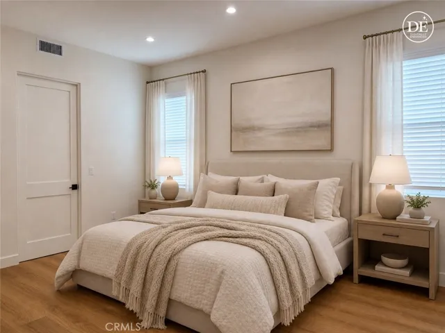 Primary suite - Digitally staged