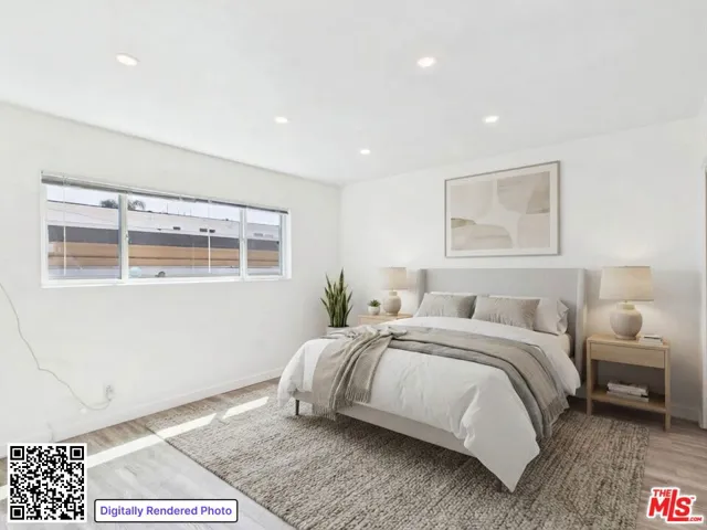 Virtual Staged Primary Bedroom