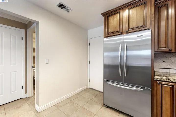 Refrigerator and access to Garage