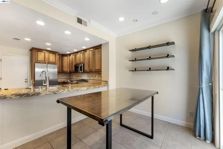 Dining Area opens to Kitchen
