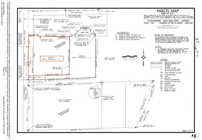 15540 Glen Una (parcel A) Drive, Los Gatos, California 95030