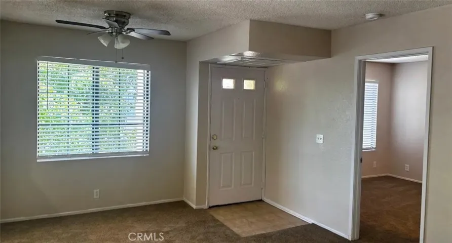 Entrance with view of bedroom