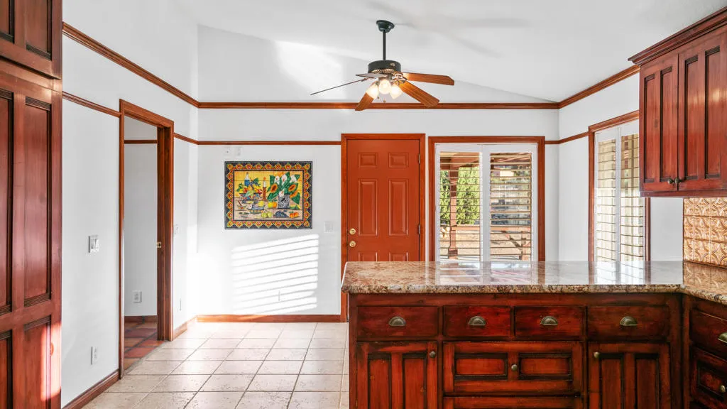 Kitchen looking at breakfast area