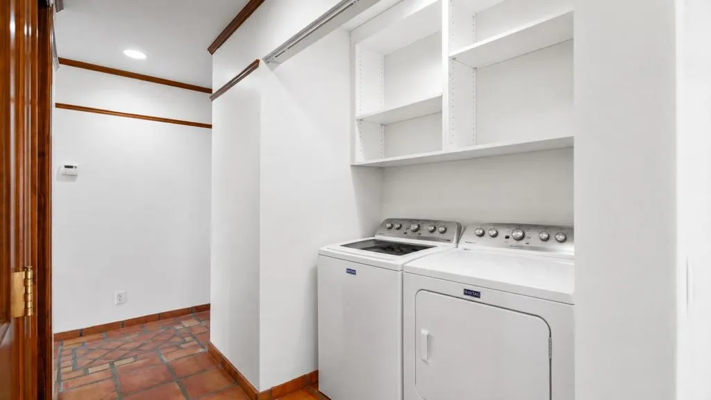 Laundry area