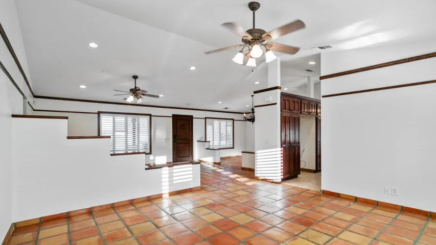 Front entry to living room