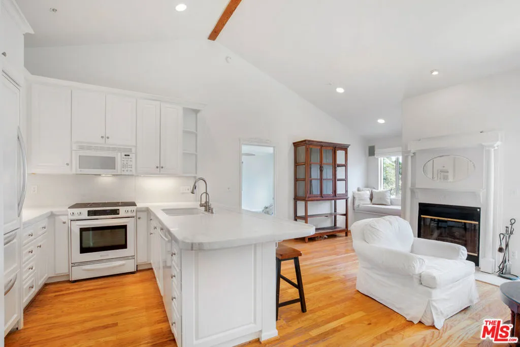 Kitchen and LR