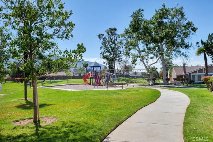 Walking paths.