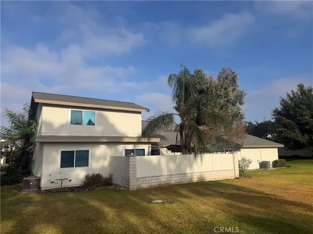 Back of property