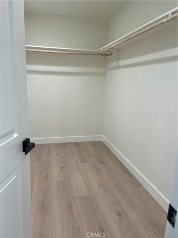 ADU walk in closet, photo taken year 2025