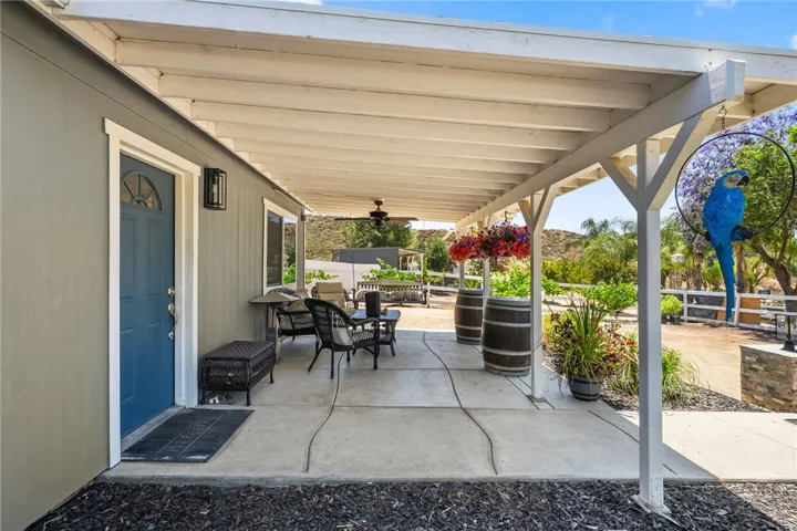 Guest House front porch