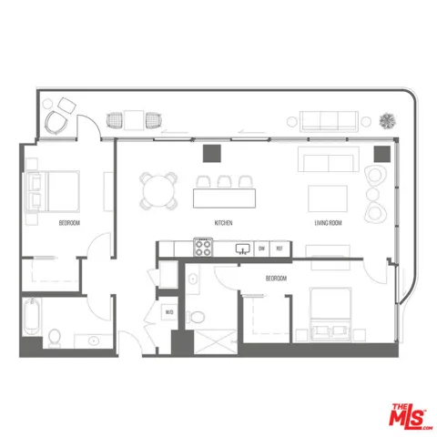 1102 B3 Floor Plan