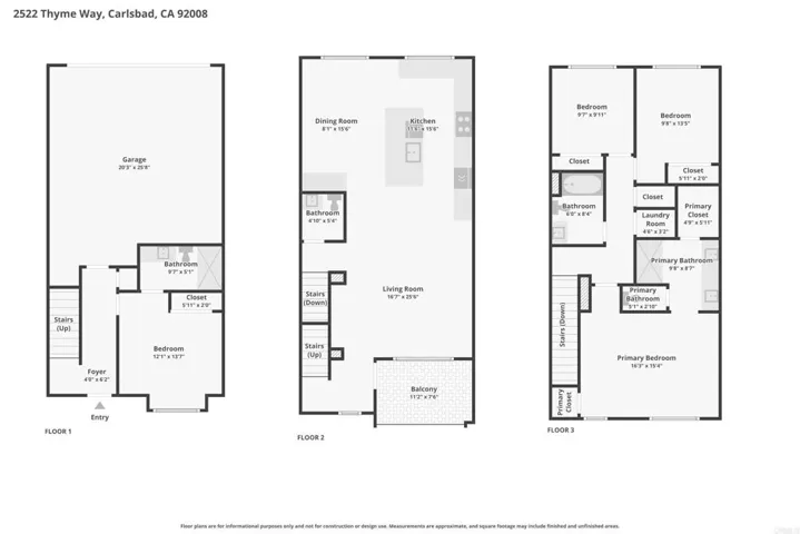 2522 Thyme Way, Carlsbad, California 92008