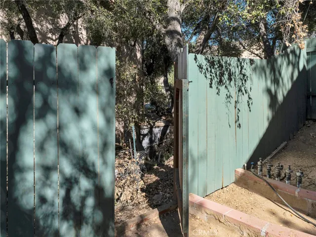 Gate to extra lot