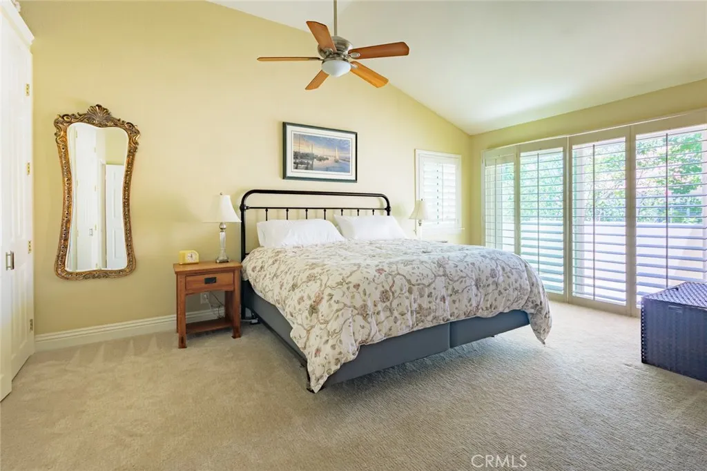 Spacious Master Suite with Balcony